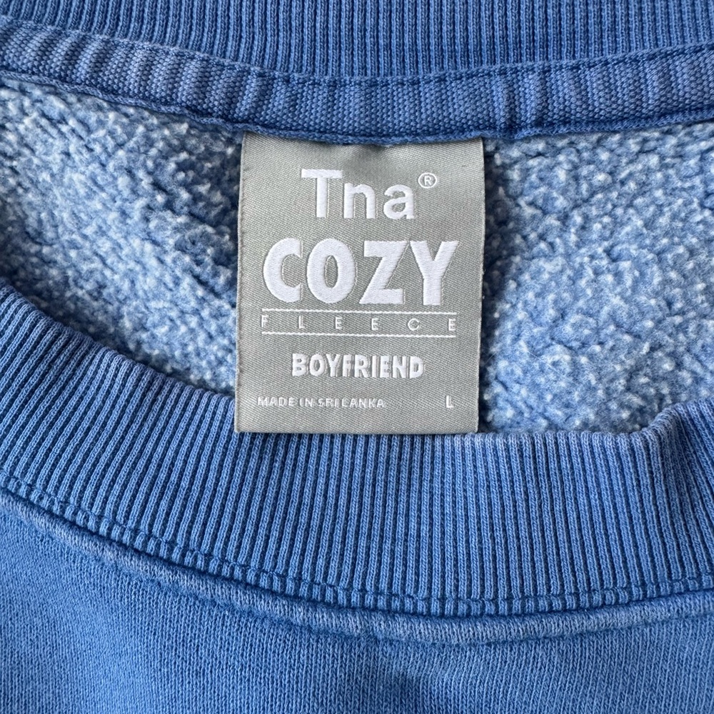 Fleece Sweatshirt - Blue